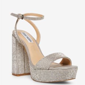 Steve Madden Lessa Rhinestone Heels